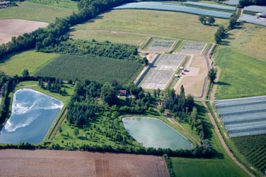 Station negrepelisse en vue aérienne