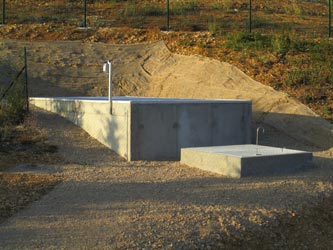 Station d'épuration de matière de vidange - Esparron sur Verdon